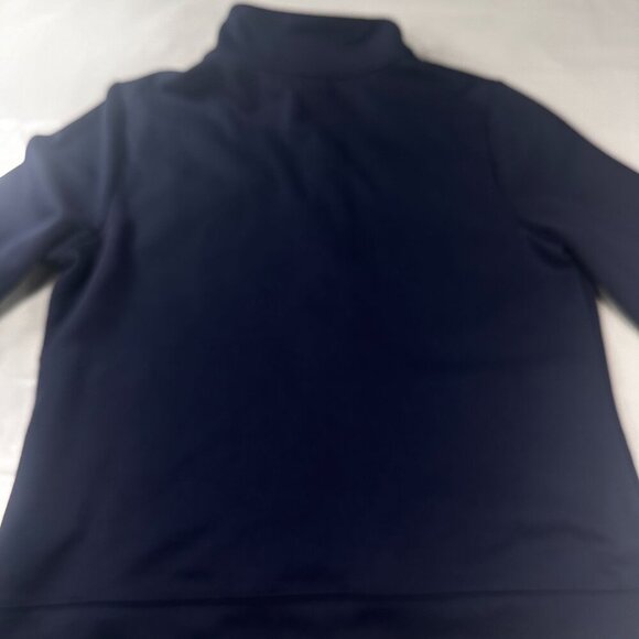 LRL Lauren Jacket Womens Active Ralph Lauren Full Zip Pockets Athletic Navy Blue - Picture 16 of 16